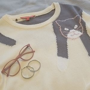 Modcloth Cat Sweater
